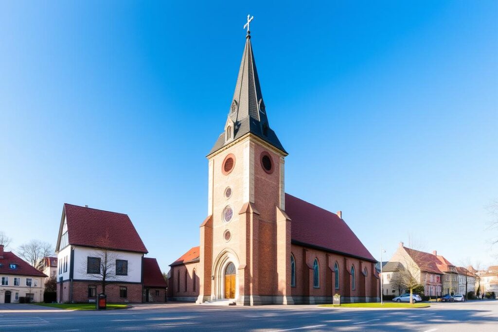 Marienkirche (St. Mary's Church) in Grossenhain, Germany Marienkirche (St. Mary's Church) in Grossenhain, Germany