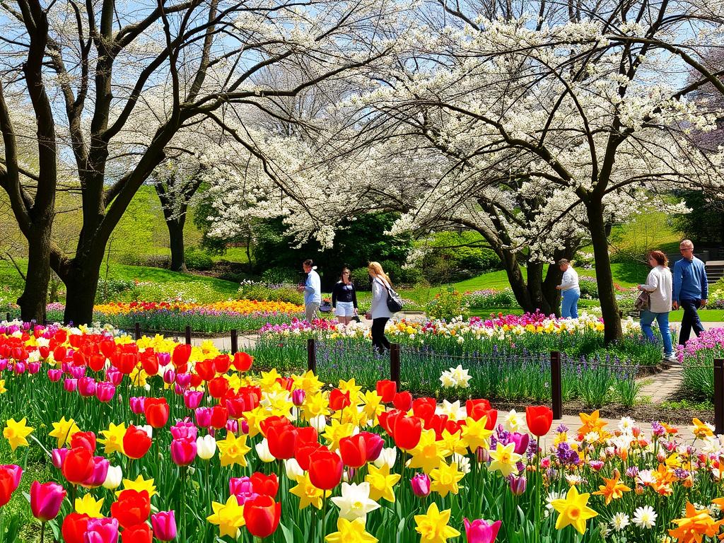 Spring blooms in Bielefeld's Botanical Garden Spring blooms in Bielefeld's Botanical Garden