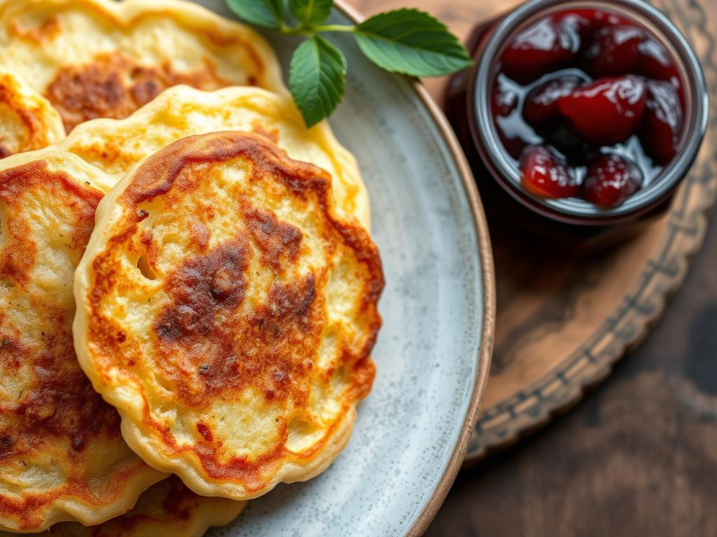 Traditional Pickert potato pancakes from Bielefeld Traditional Pickert potato pancakes from Bielefeld