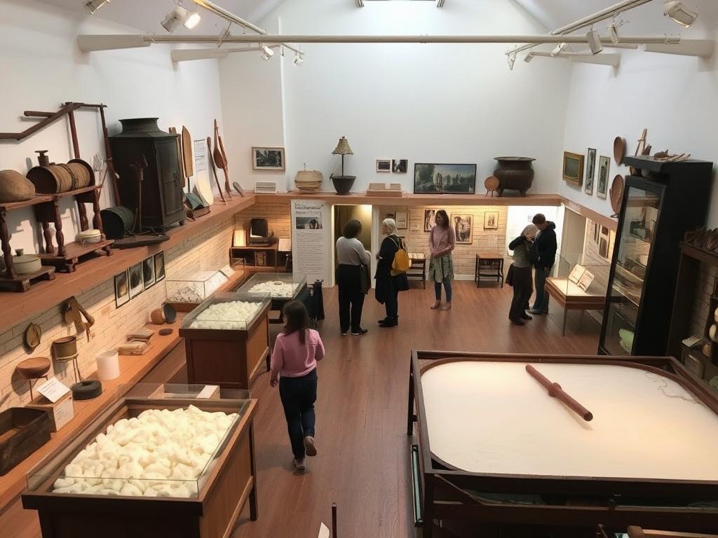 Ausstellung im Salzmuseum Salzkotten, Germany mit historischen Artefakten Ausstellung im Salzmuseum Salzkotten, Germany mit historischen Artefakten