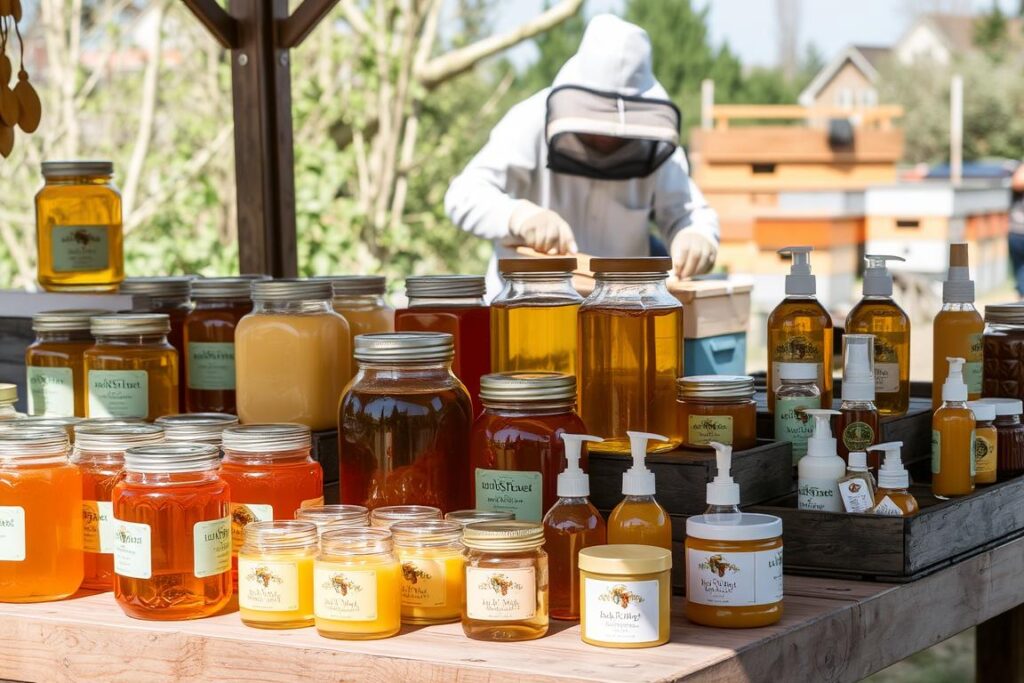 Lokale Imkerei mit Honigprodukten in Salzkotten, Germany
